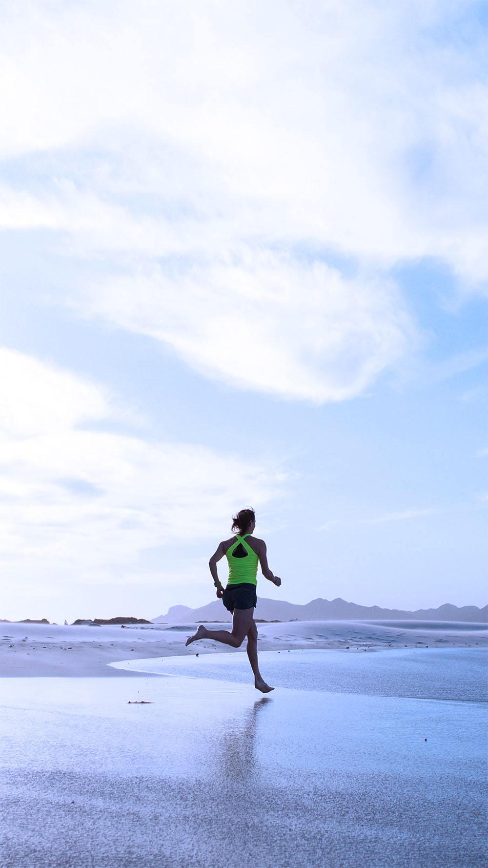 Running on Beach - Site Page Image
